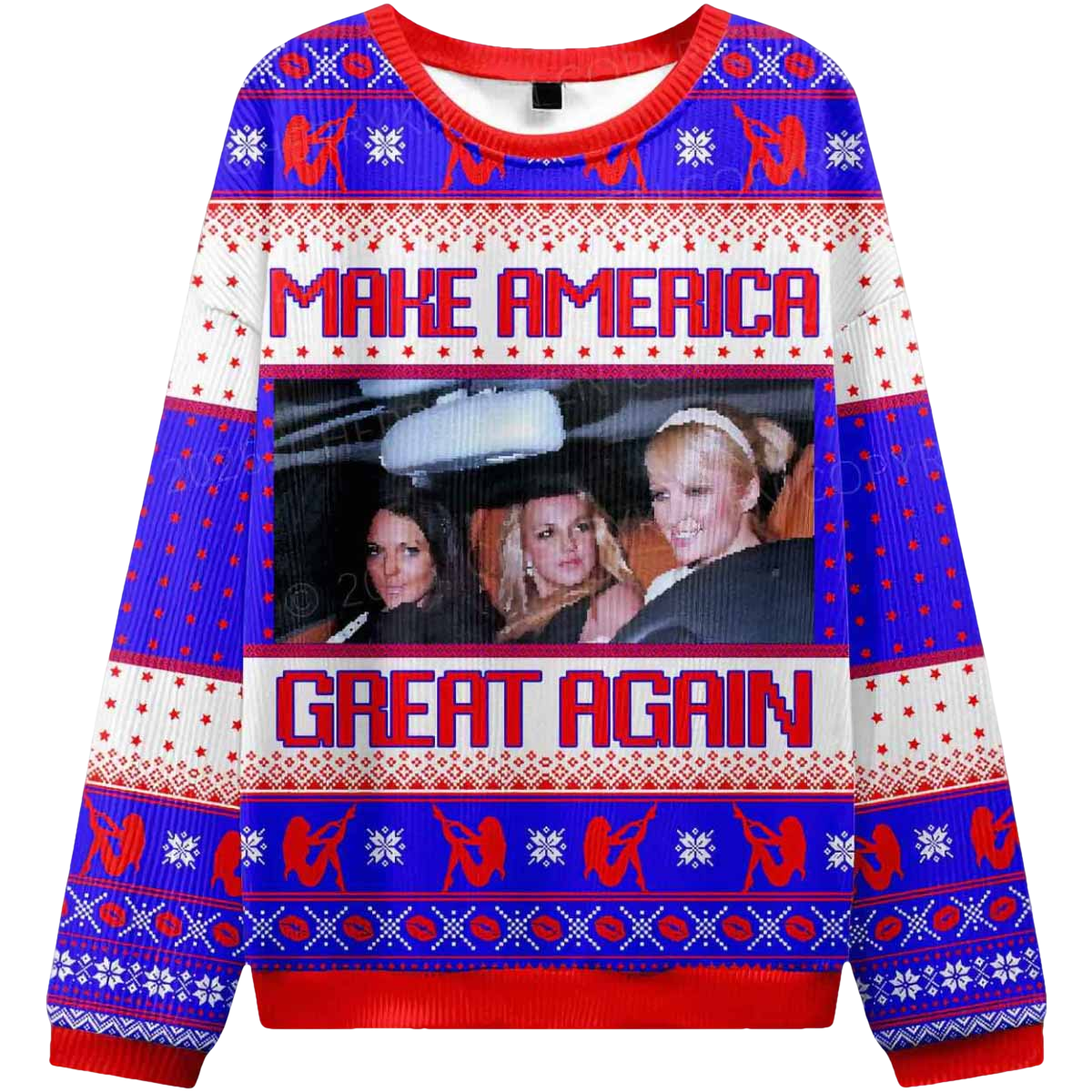 Make America Great Again Ugly Christmas Sweater - Moonbestprint