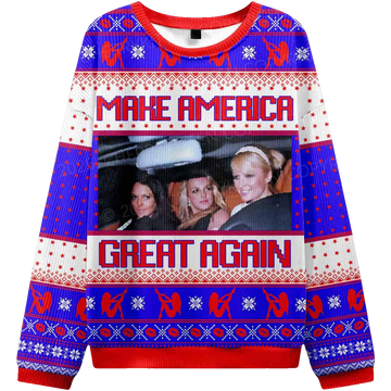 Make America Great Again Ugly Christmas Sweater - Moonbestprint
