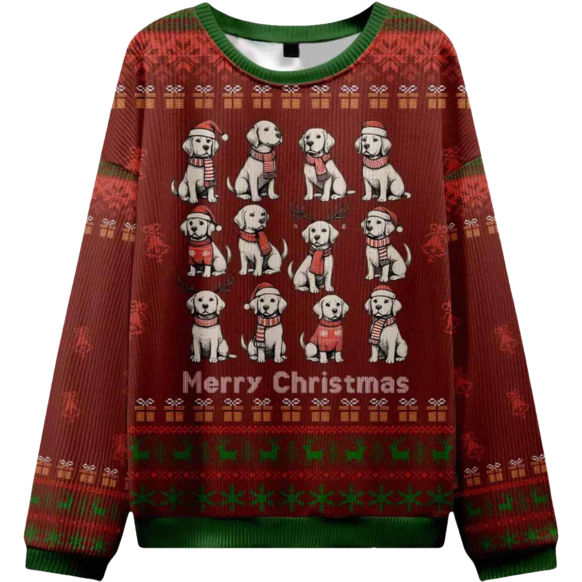 Funny Cute Pet Dog Lover Ugly Christmas Sweater - Moonbestprint