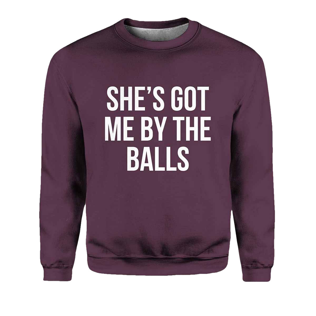 Wooyoung She's Got Me By The Balls Sweater - Moonbestprint