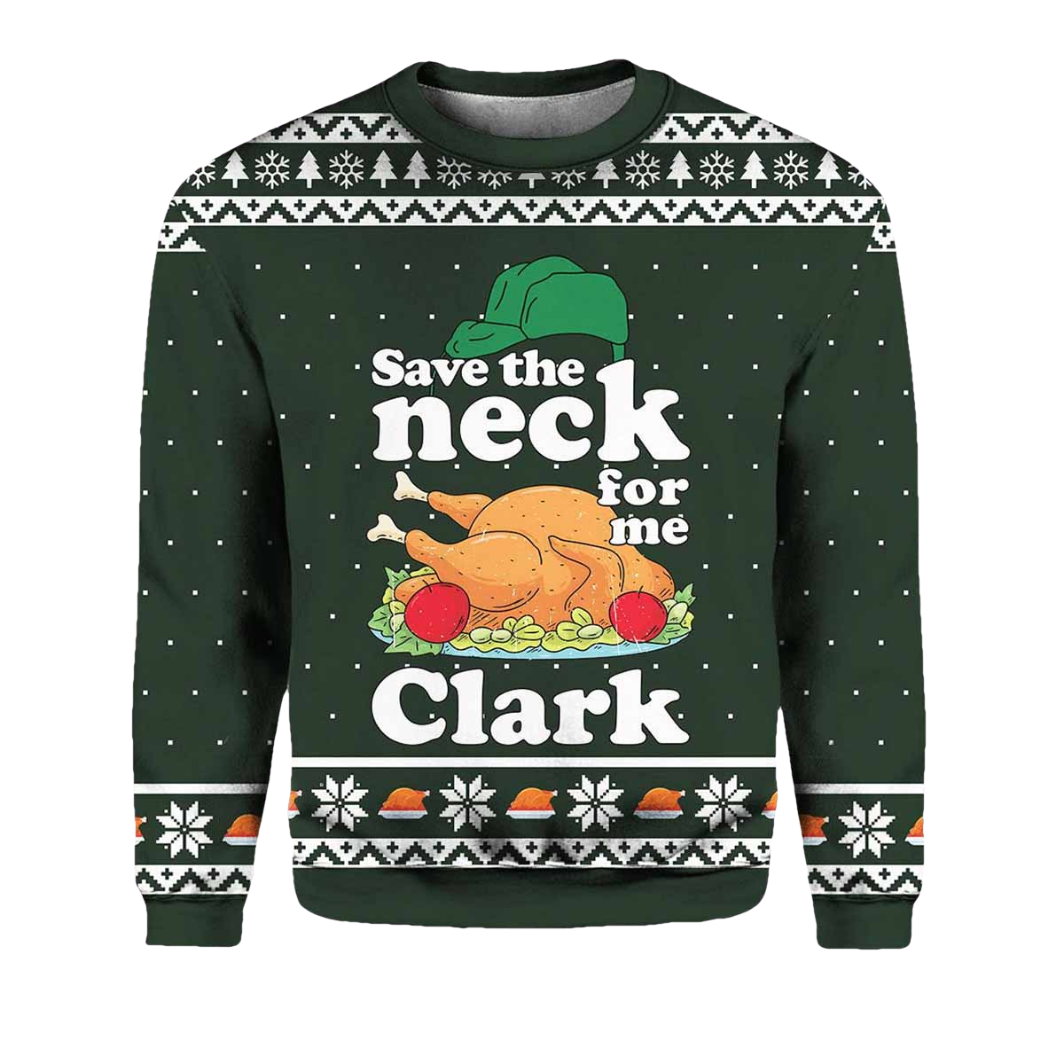 Save the Neck for Me Clark National Lampoon Sweater - Moonbestprint