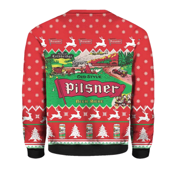 Old Style Pilsner Ugly Christmas Sweater - Moonbestprint
