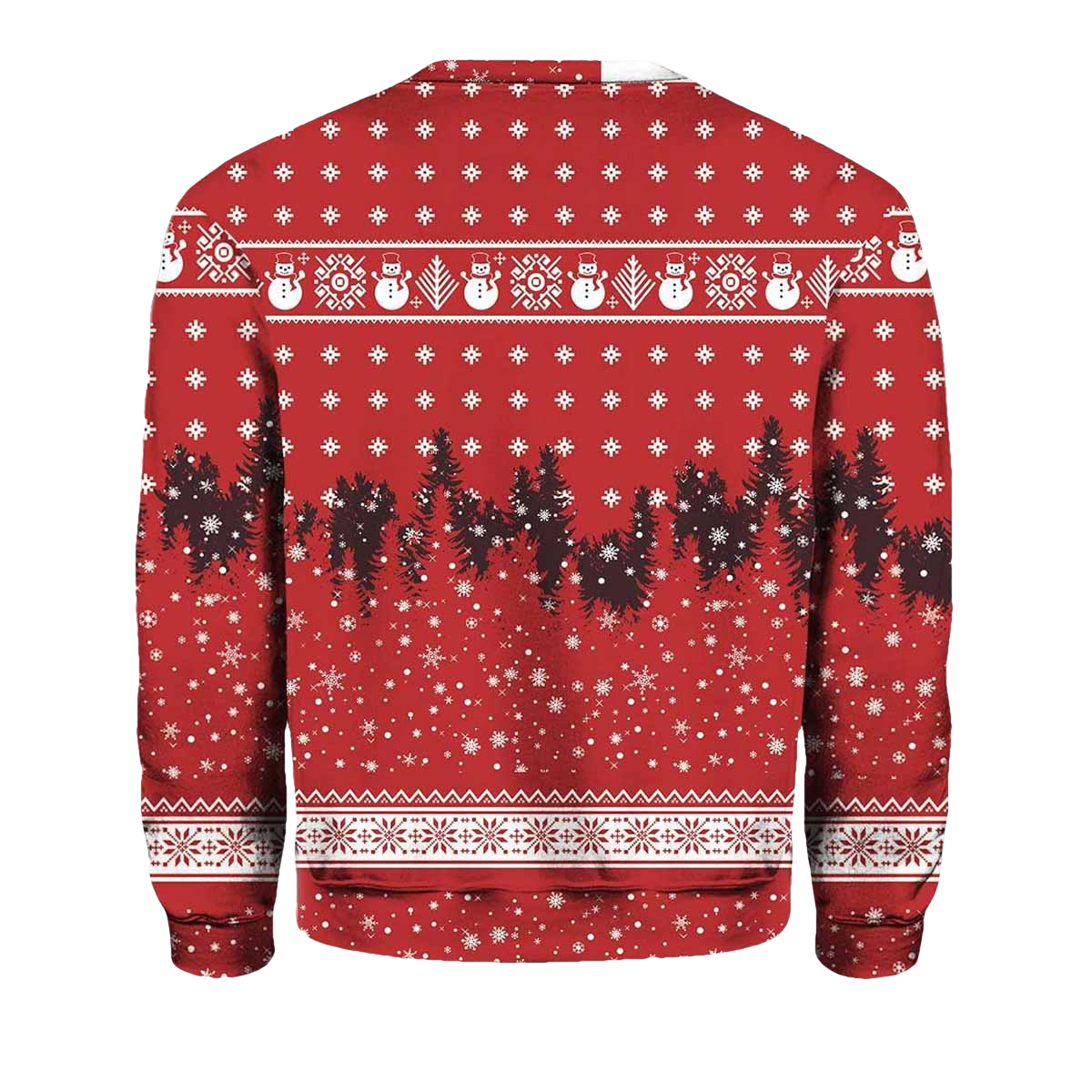 Snowman How Snowflakes Are Really Made Ugly Christmas Sweater - Moonbestprint