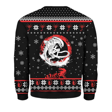 Xenomorph Alien Ugly Christmas Sweater - Moonbestprint