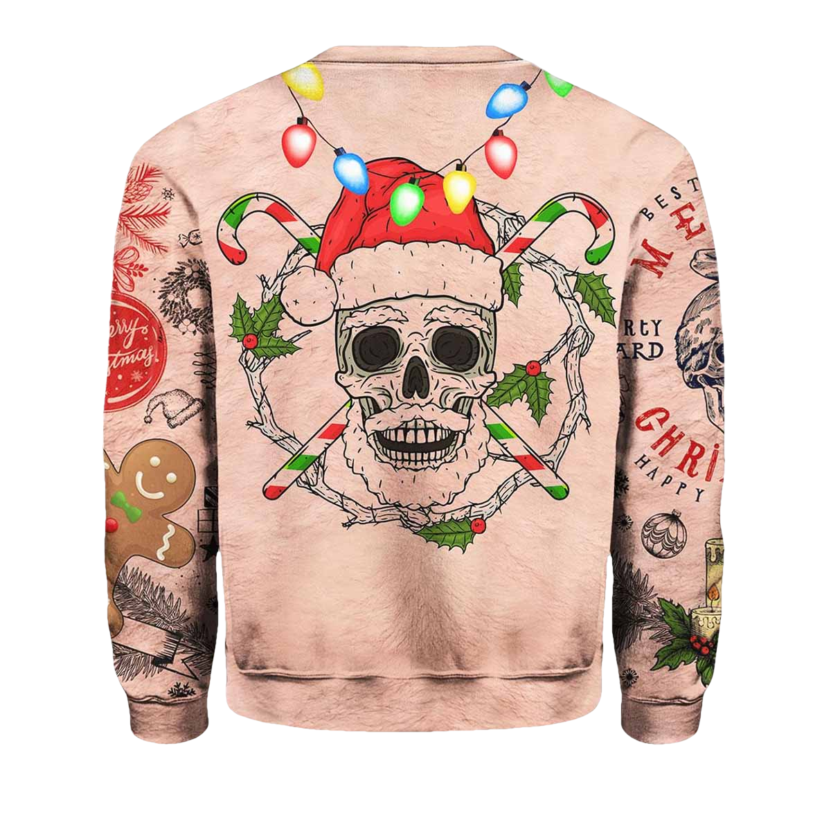 Topless Xmas Life Ugly Christmas Sweater - Moonbestprint