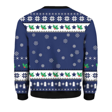 Billy Mack Christmas Is All Around Love Actually Ugly Sweater - Moonbestprint