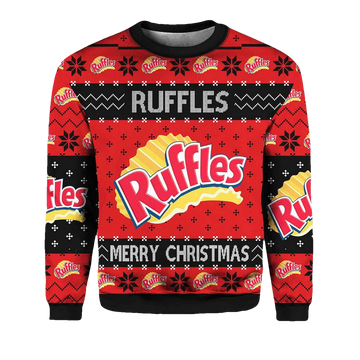 Ruffles Snack Ugly Christmas Sweater - Moonbestprint