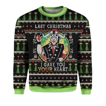 Indiana Jones Last Christmas I Gave You Your Heart Ugly Sweater - Moonbestprint