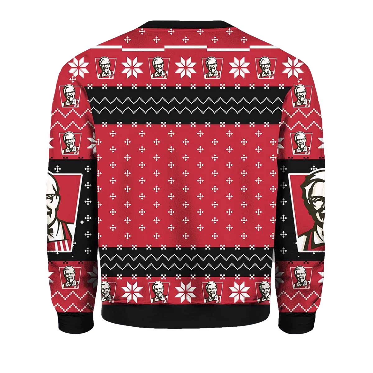 Fast Food KFC Ugly Christmas Sweater - Moonbestprint