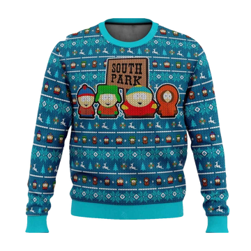 South Parks Ugly Christmas Sweater - Moonbestprint