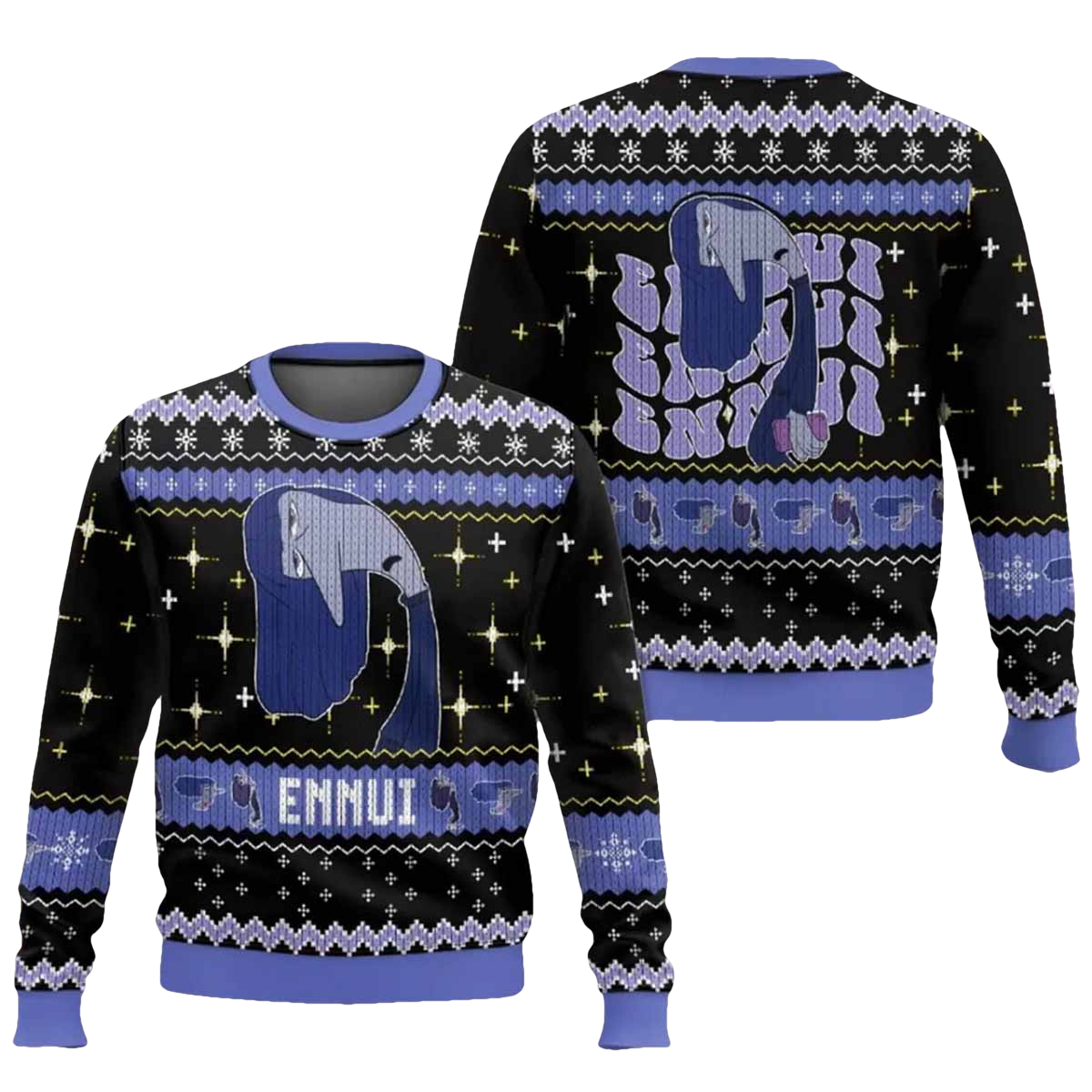 Ennui Inside Out Ugly Christmas Sweater - Moonbestprint