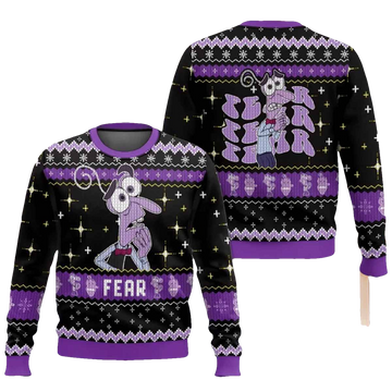 Fear Inside Out Ugly Christmas Sweater - Moonbestprint