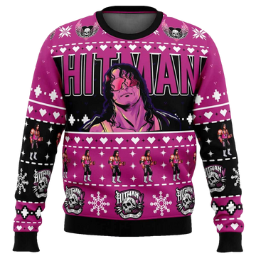 The Hitman Bret Hart Ugly Christmas Sweater - Moonbestprint
