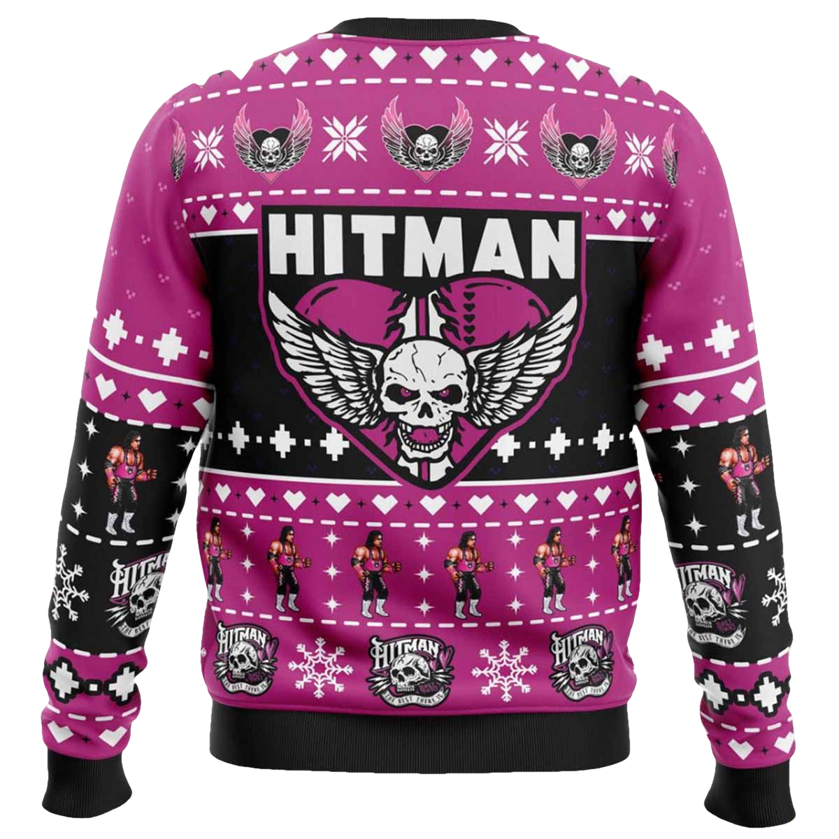 The Hitman Bret Hart Ugly Christmas Sweater - Moonbestprint