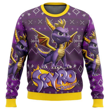 Spyro The Dragon Ugly Christmas Sweater - Moonbestprint