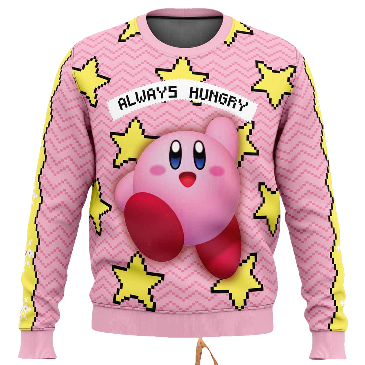 Always Hungry Kirby Ugly Christmas Sweater - Moonbestprint