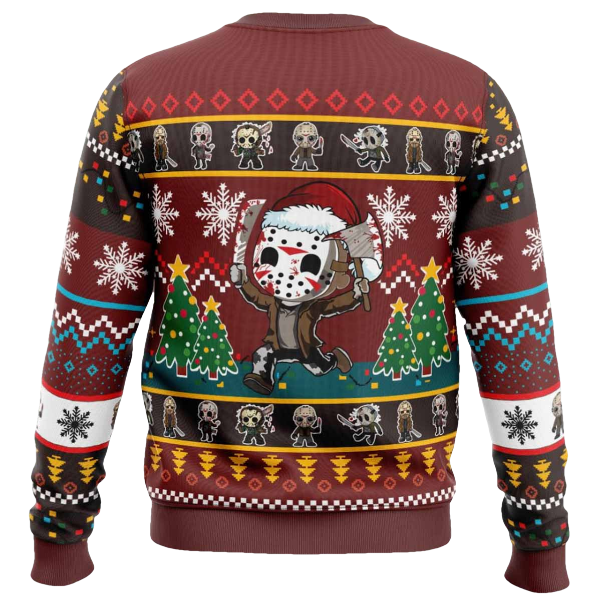 Cute Jason Friday the 13th Ugly Christmas Sweater - Moonbestprint