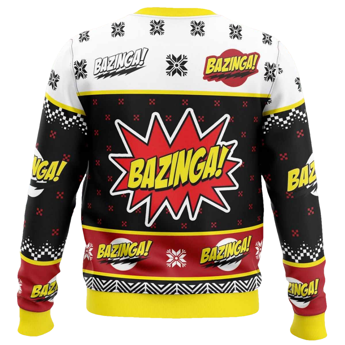 Bazinga The Big Bang Theory Ugly Christmas Sweater - Moonbestprint