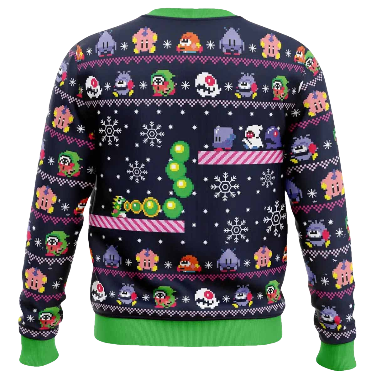 Bubble Bubble Bobble Ugly Christmas Sweater - Moonbestprint