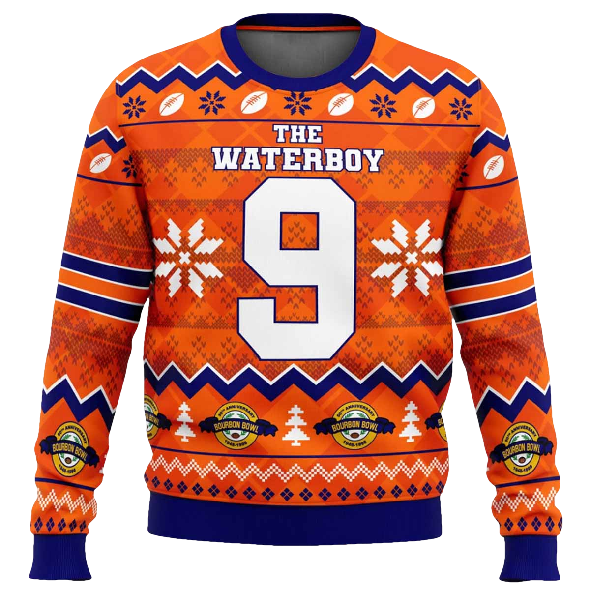 Bobby Boucher The Waterboy Ugly Christmas Sweater - Moonbestprint