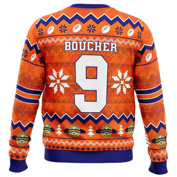 Bobby Boucher The Waterboy Ugly Christmas Sweater - Moonbestprint