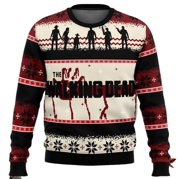The Walking Dead Ugly Christmas Sweater - Moonbestprint