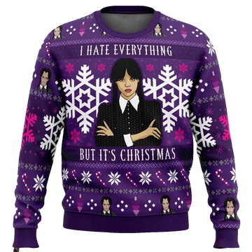 Christmas Wednesday Adams Family Christmas Sweater - Moonbestprint
