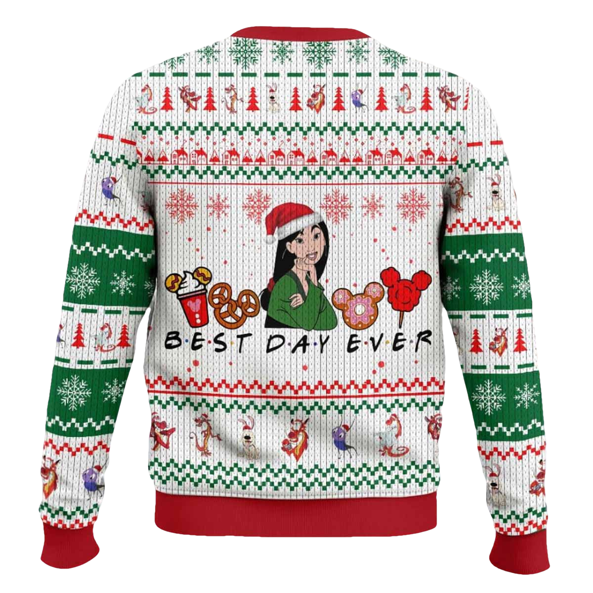 Mulan Princess Christmas Ugly Sweater - Moonbestprint