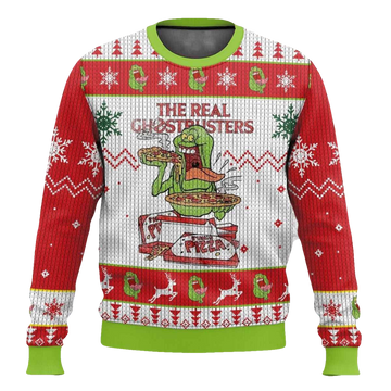 The Real Ghostbusters Ugly Sweater - Moonbestprint