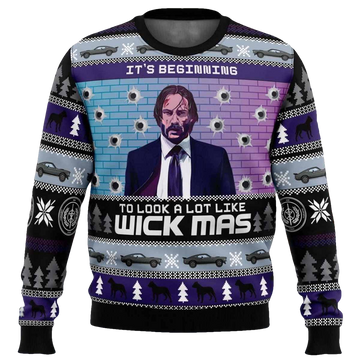 John Wick It's Beginning To Look A Lot Like Wickmas Christmas Sweater - Moonbestprint