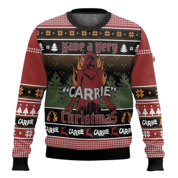 Carrie White Have A Very Christmas Sweater - Moonbestprint