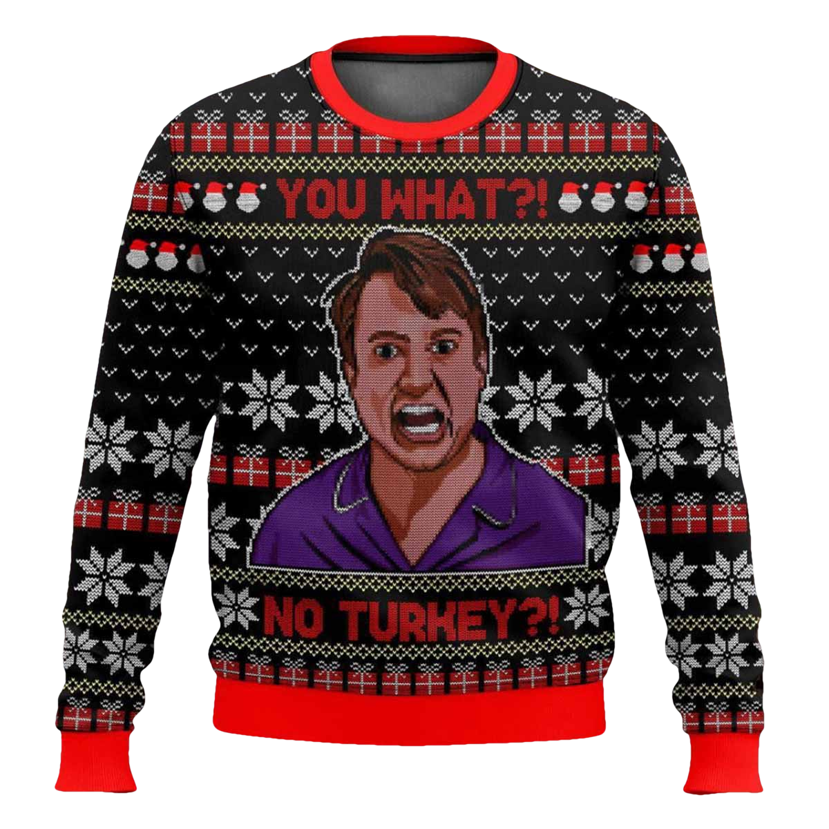 Peep Show You What No Turkey Christmas Ugly Sweater - Moonbestprint
