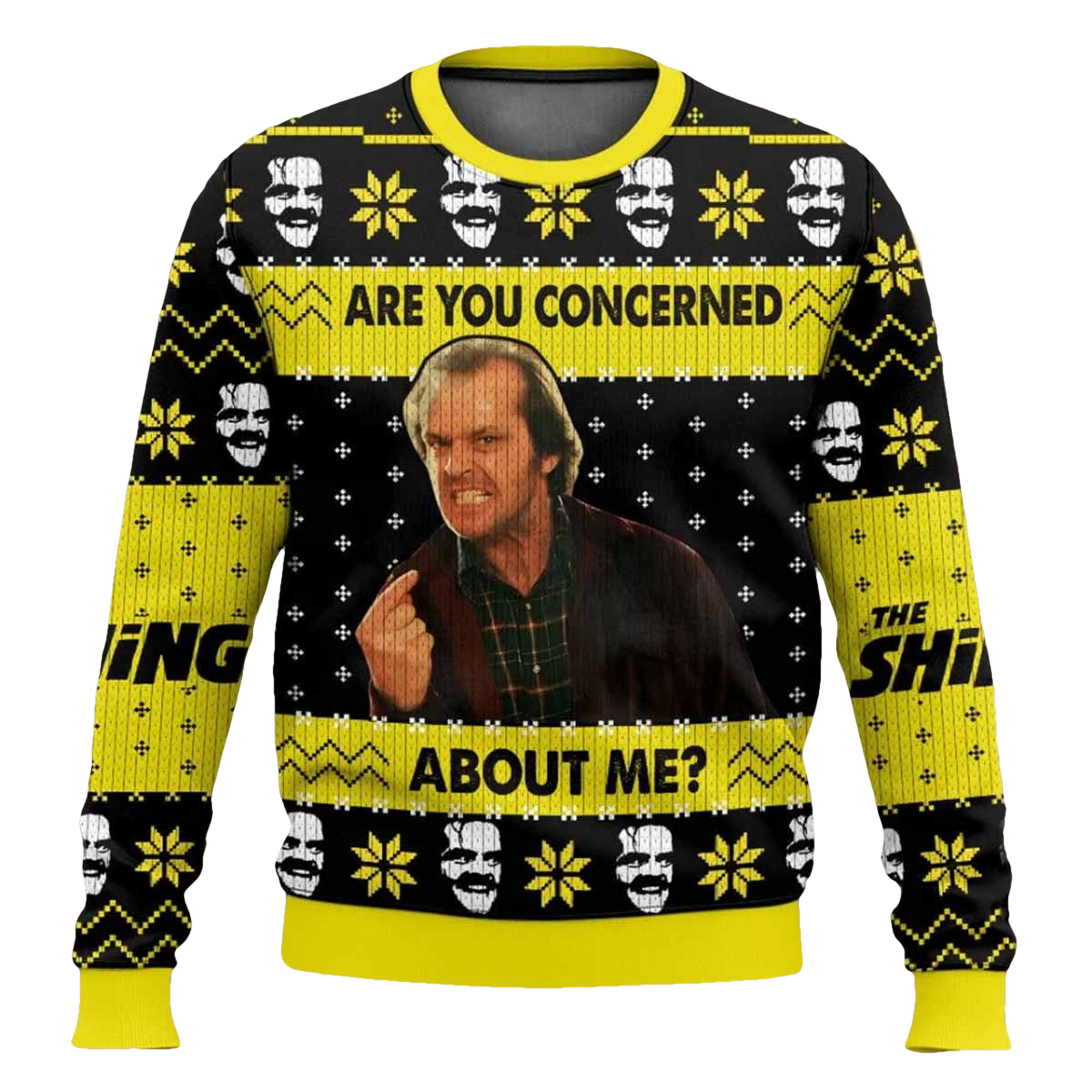 Are You Concerned About Me Jack Torrance Ugly Sweater - Moonbestprint