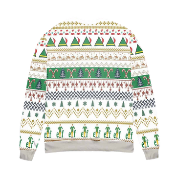 Elf Does Somebody Need A Hug Ugly Christmas Sweater - Moonbestprint