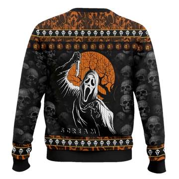 So Call Me May Be Scream Horror Ugly Sweater - Moonbestprint