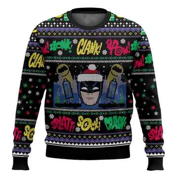 Batman Christmas Ugly Sweater - Moonbestprint
