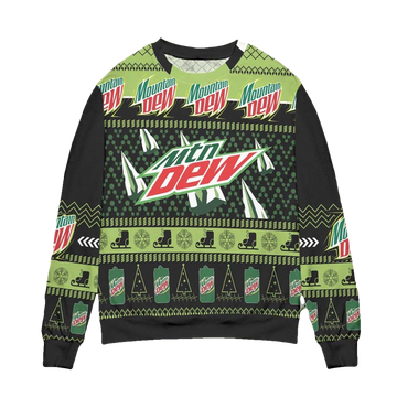 Mountain Dew Christmas Sweater - Moonbestprint