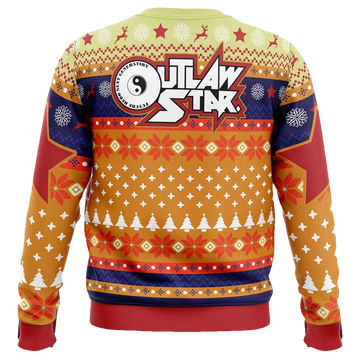 Gene Starwind Outlaw Star Ugly Christmas Sweater - Moonbestprint