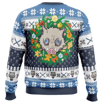 Hashibira Inosuke Christmas Sweater - Moonbestprint