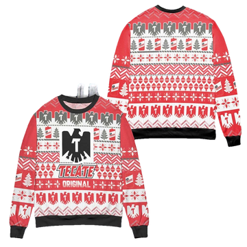 Tecate Original Christmas Sweater - Moonbestprint