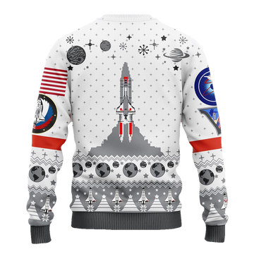 Nasa Ugly Christmas Sweater - Moonbestprint