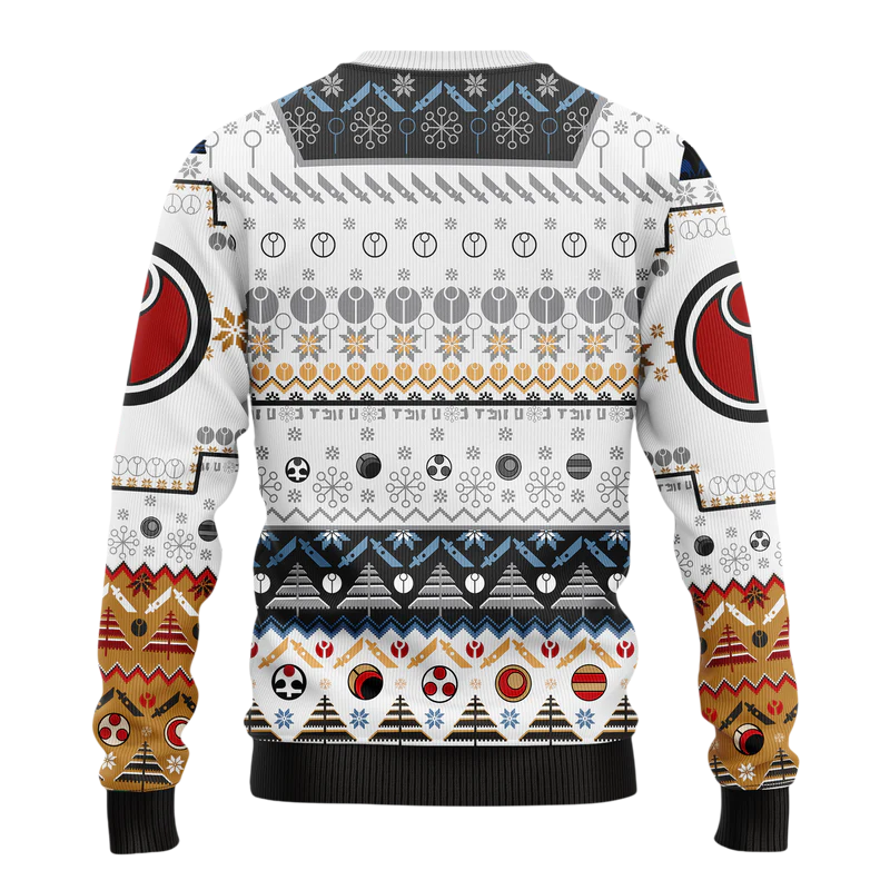 White Warhammer 40K Ugly Christmas Sweater - Moonbestprint
