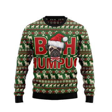 Bah Humpug Ugly Christmas Sweater - Moonbestprint