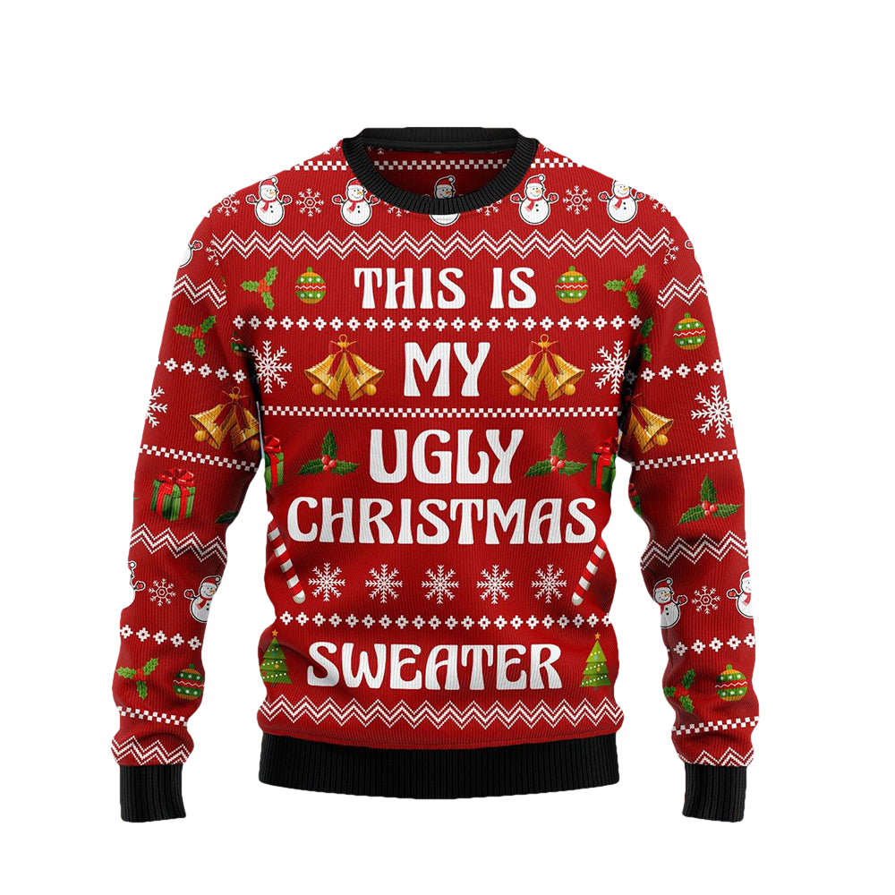 This Is My Ugly Christmas Sweater - Moonbestprint