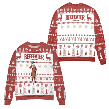 Beefeater Gin Ugly Christmas Sweater - Moonbestprint