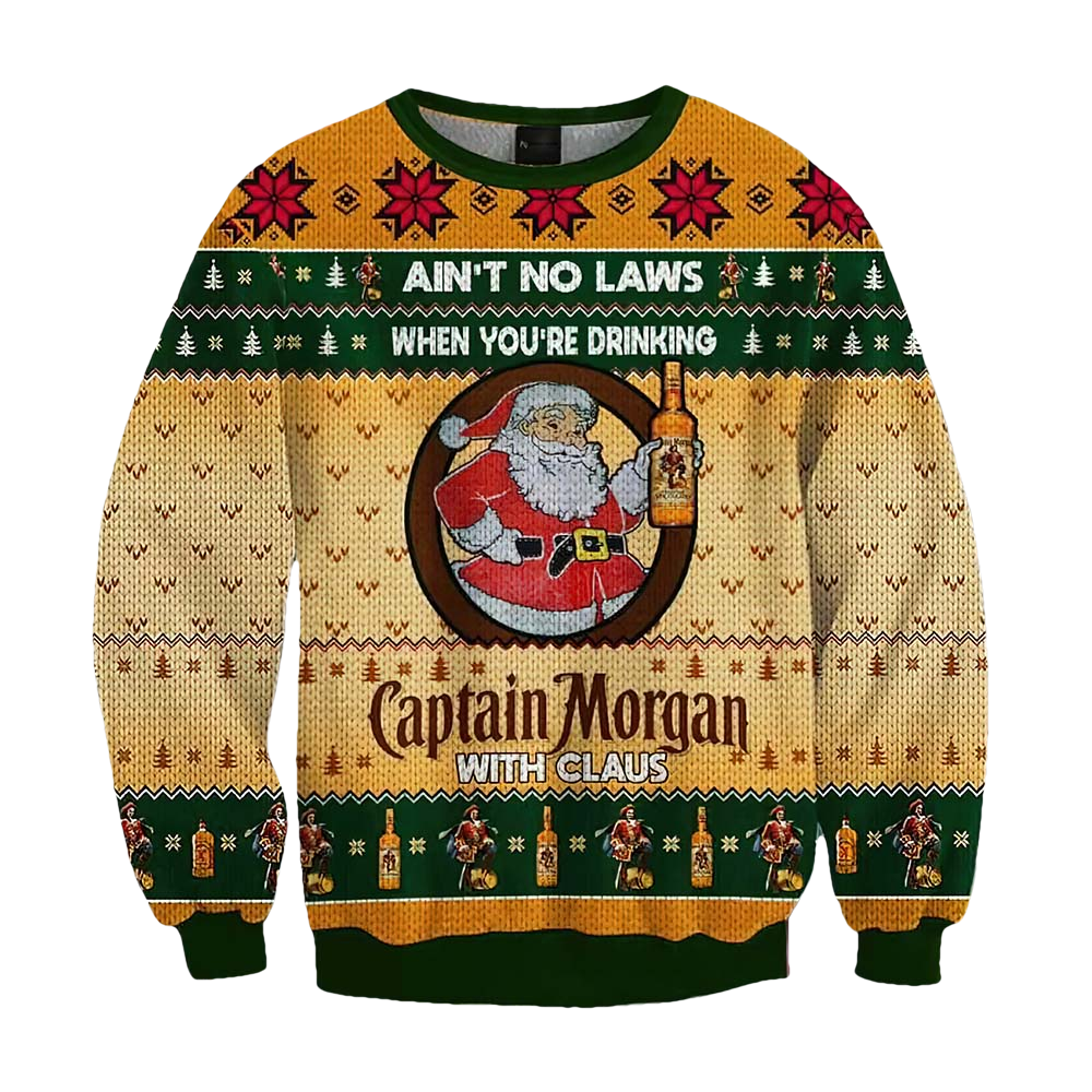When You'Re Drinking Captain Morgan Christmas Sweater - Moonbestprint