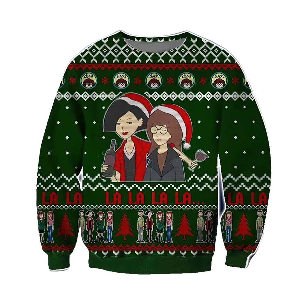 Daria Ugly Christmas Sweater - Moonbestprint