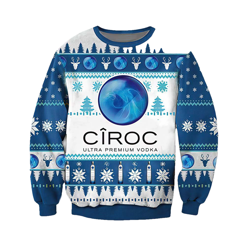 Ciroc Vodka Ugly Christmas Sweater - Moonbestprint