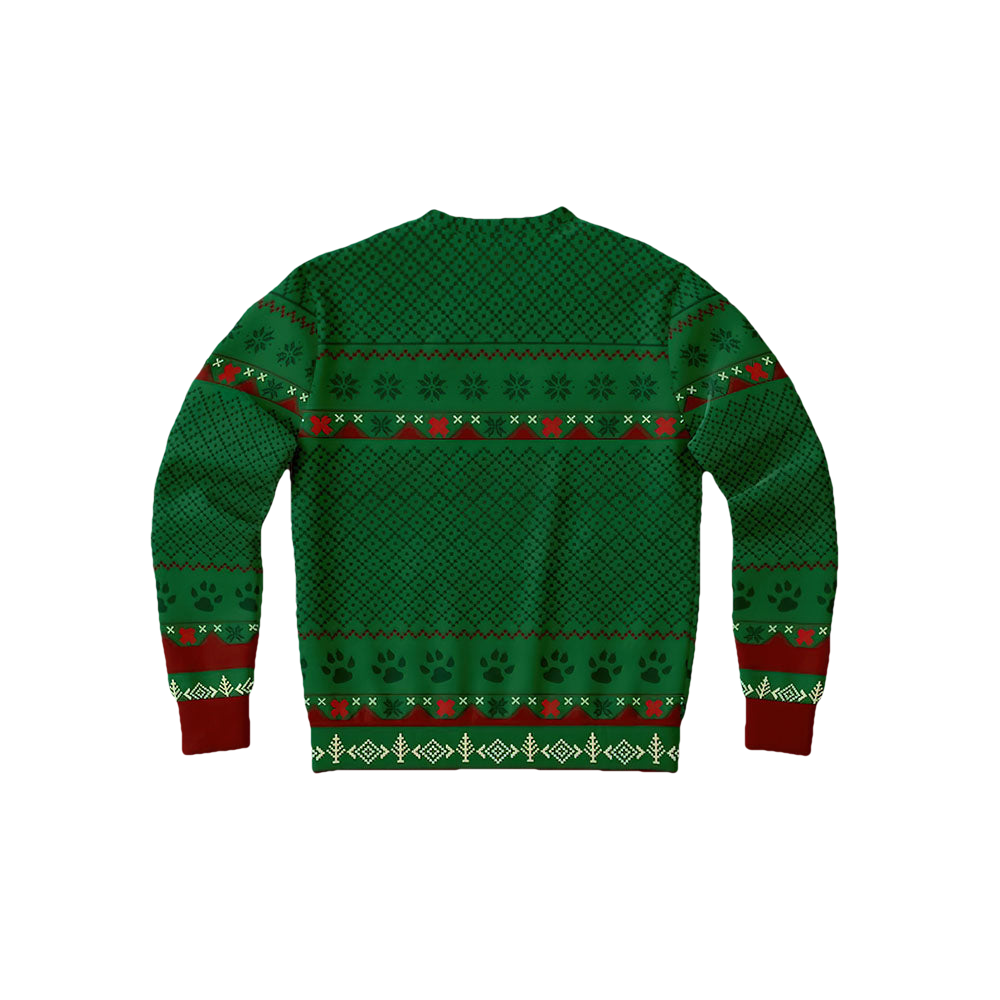 German Shepherd Feliz Navidog Christmas Sweater - Moonbestprint