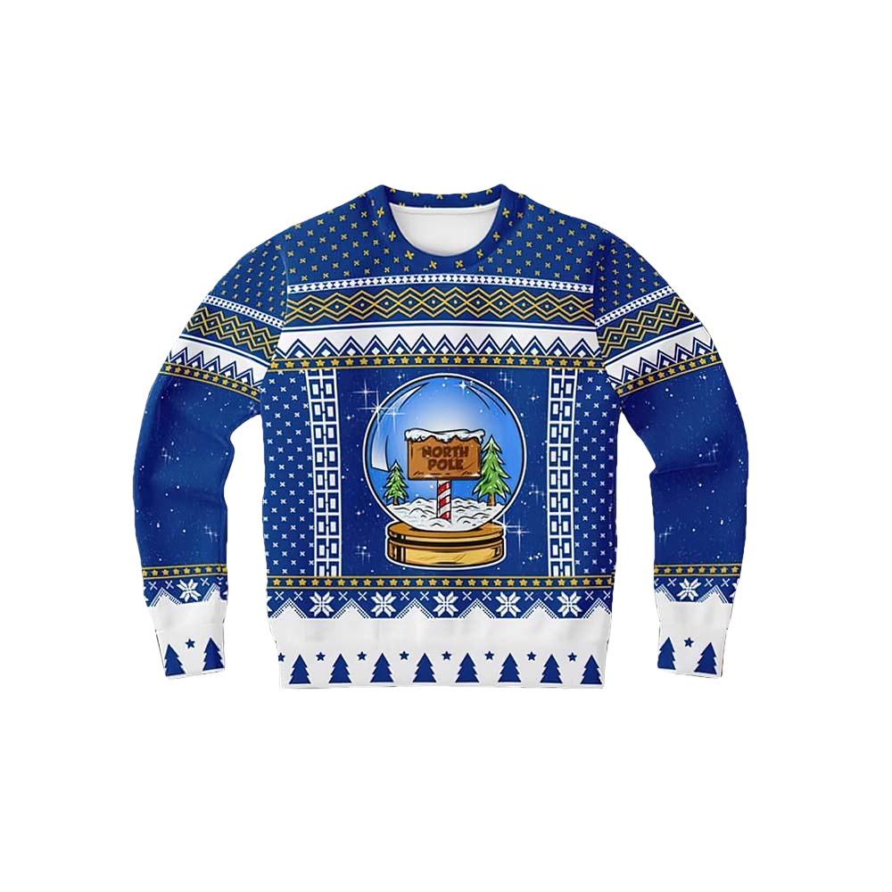 Snow Globe Ugly Christmas Sweater - Moonbestprint